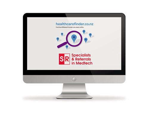 Southern Cross Healthcare Finder Image of a computer screen displaying Southern Cross Healthcare Finder