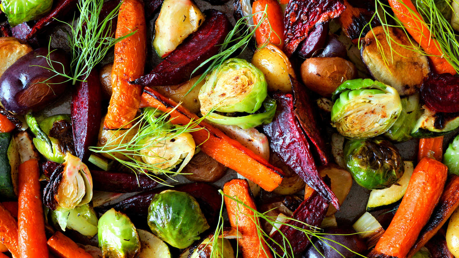 roasted winter veg